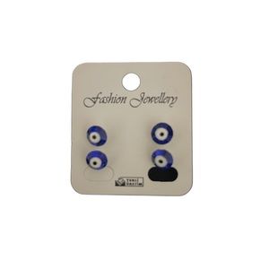Evil eye earring